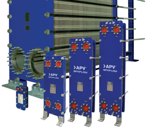 Intercambiadores de calor de placas con juntas para aplicaciones industriales APV