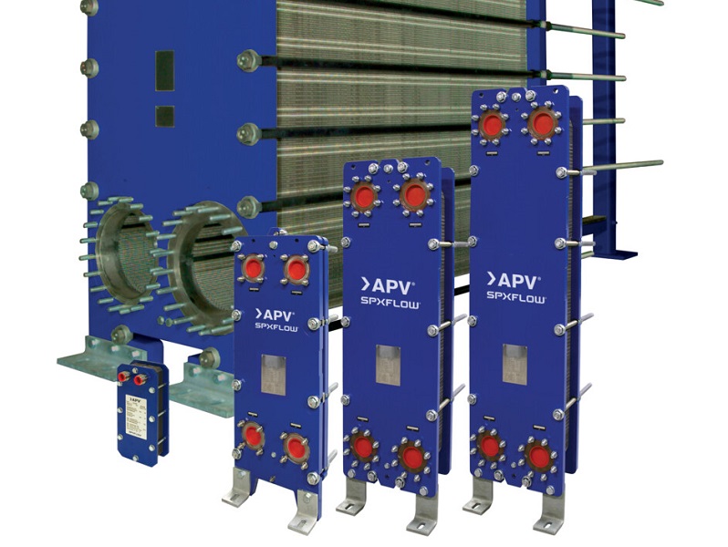 Intercambiadores de calor de placas con juntas para aplicaciones industriales APV